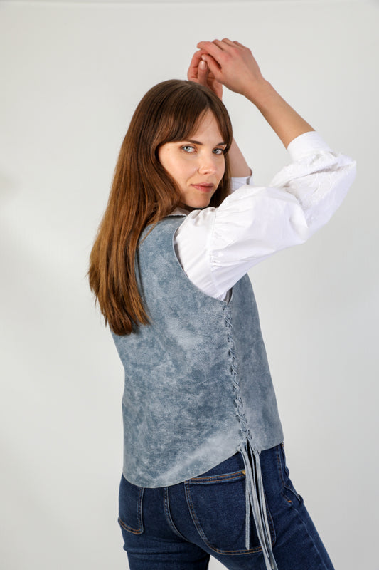 TOP CERES | Denim look