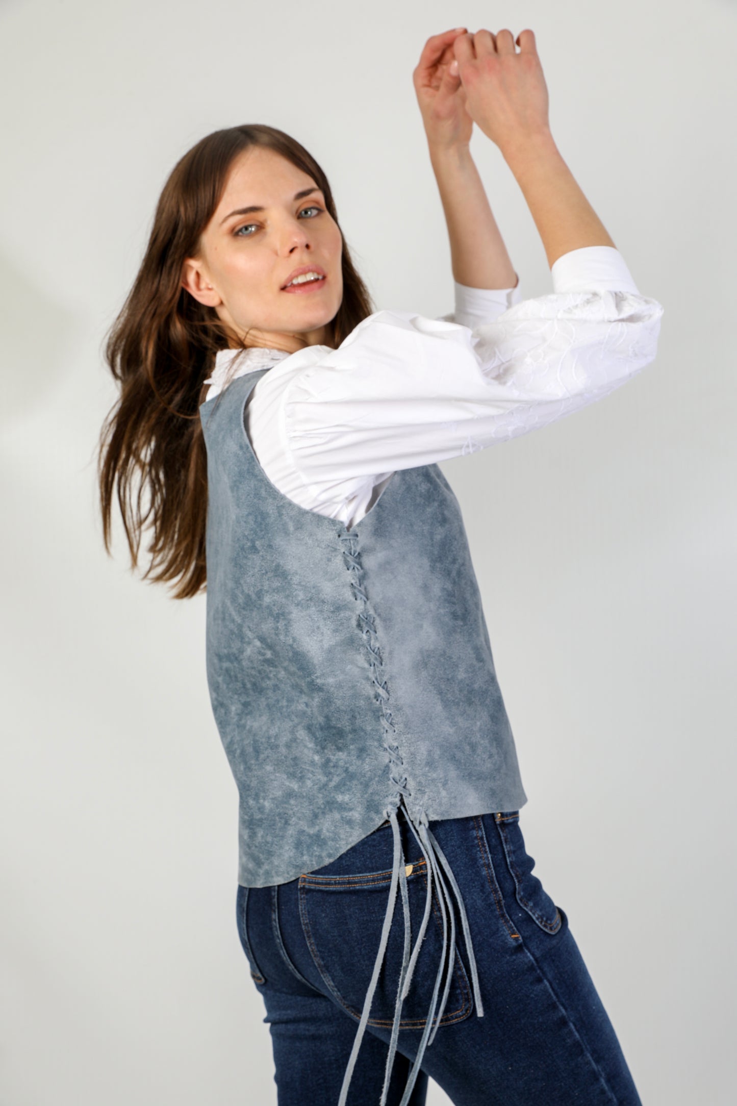 TOP CERES | Denim look